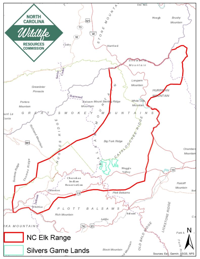 Elk map