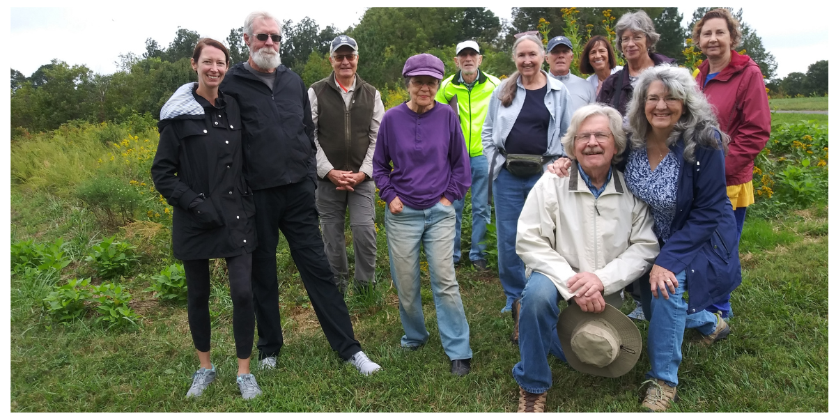 Joyner Park Nature Walk, September 27. The Neuse River Hawks Conservationists laced up their hiking shoes and nature walked through Joyner Park in Wake Forest. The group witnessed the meadows and seasonal changes throughout the park while learning about the park’s rich history. 
