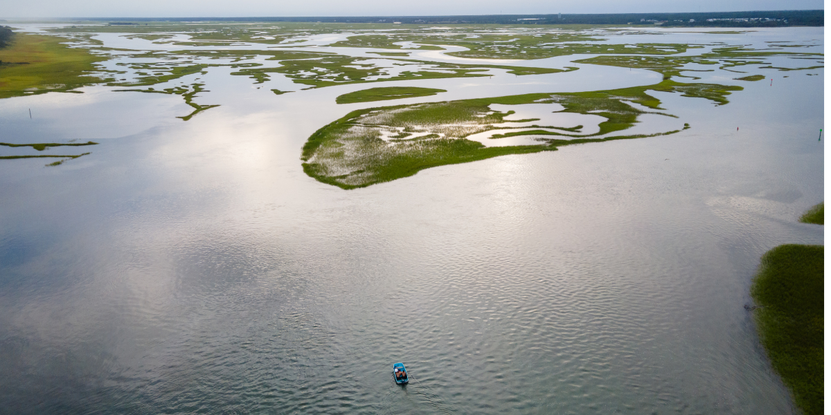 NC coast aerial