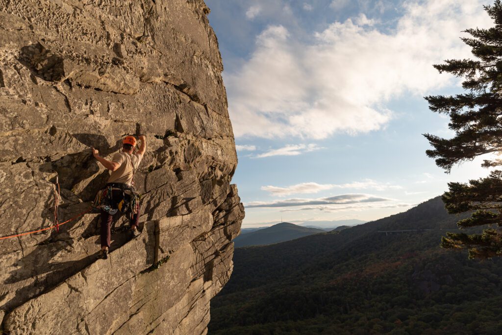 Mountain climbing