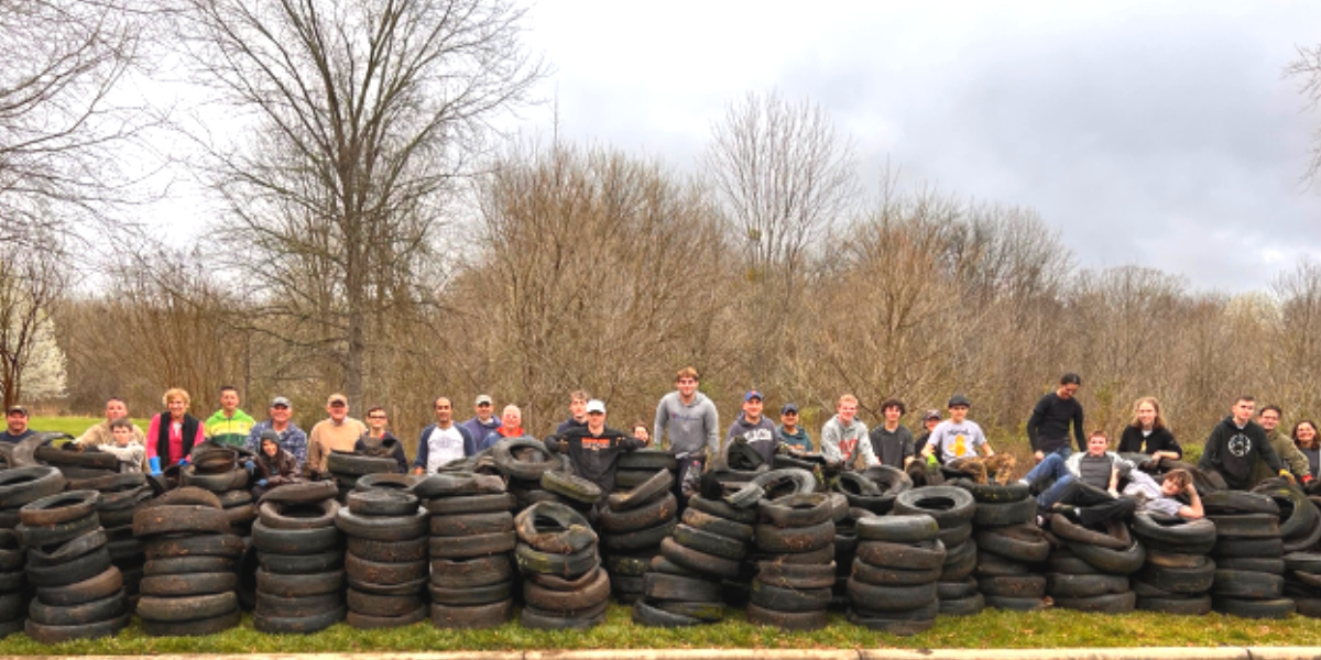 Community Wildlife Chapter tire removal