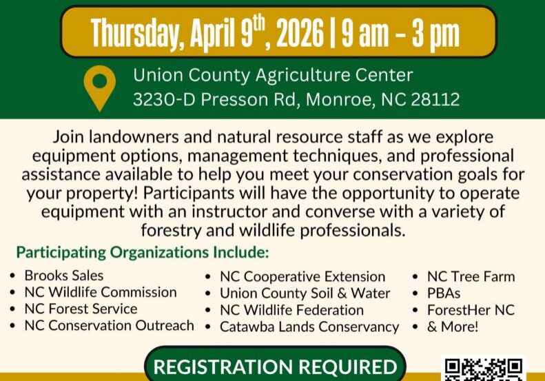 Conservation Equipment Field Day Flyer