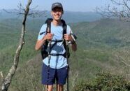 Luke Bennett, 22, is Hiking for Habitat in early April when he  attempts to break the fastest known time of the Mountains-to-Sea Trail while raising awareness about protecting, conserving and restoring North Carolina wildlife and habitat.
