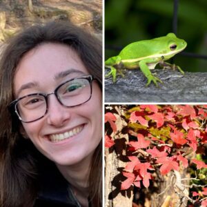 A photo of Kara Solomon, Conservation Coordinator on the NCWF Outreach Team